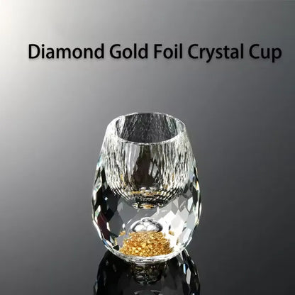 Kin Glas mit Goldakzent · 1+1 gratis