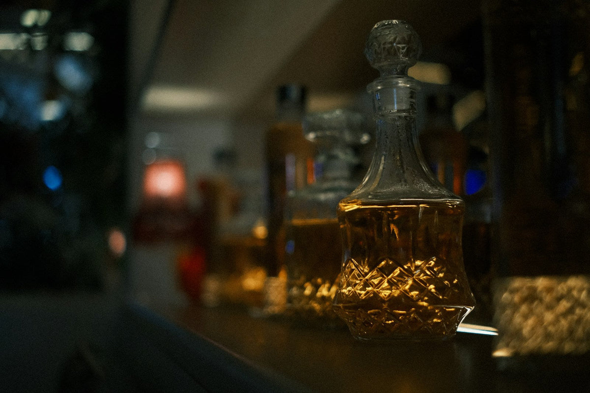 Geschenkset Abend für Zwei – Karaffen mit Whiskey